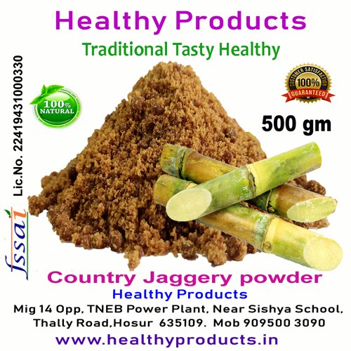 Organic Country Jaggery Powder 500 Gm